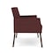 Lesro Mystic Lounge Reception Bariatric Chair, Bronze, RF Nebbiolo Upholstery ML1401 - alternate 2